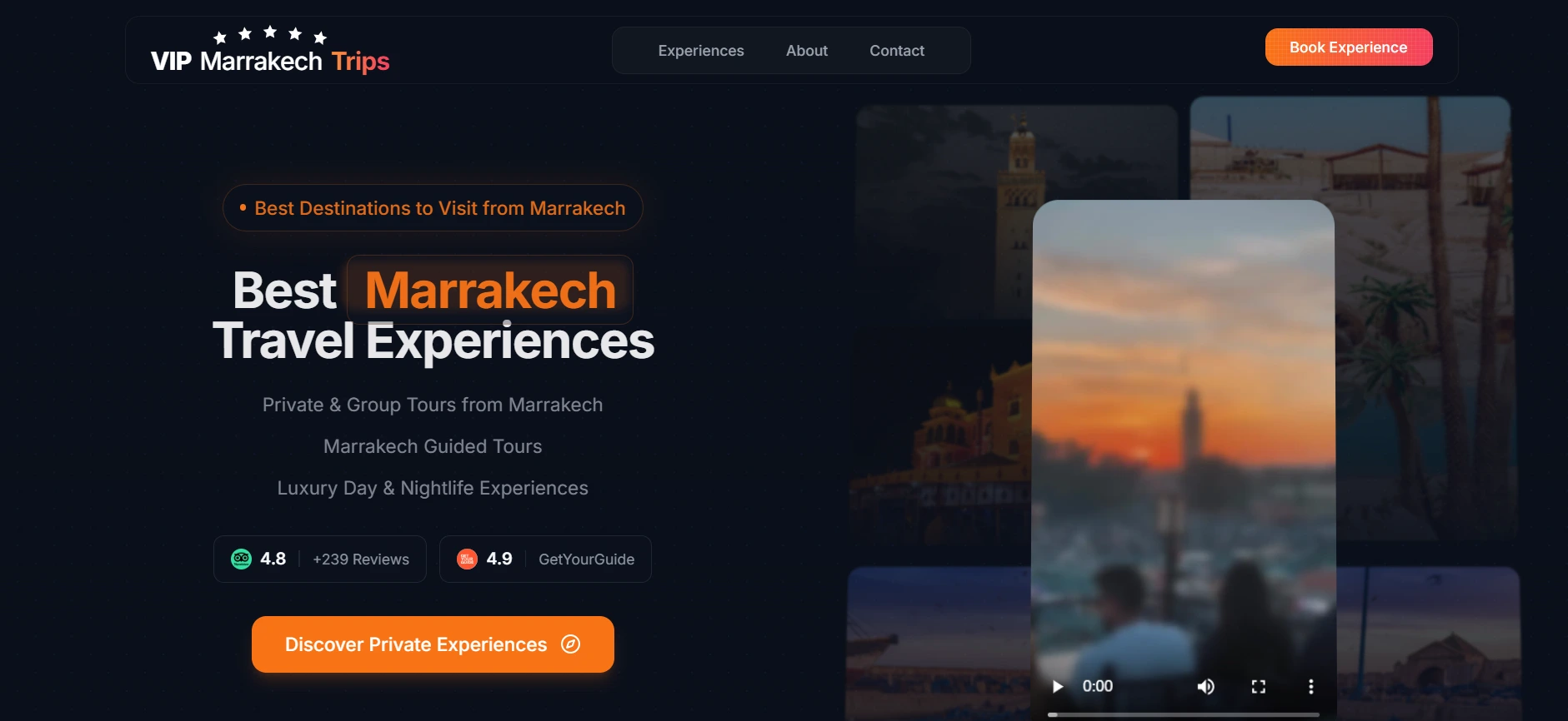 VIP Marrakech Trips - Luxury Travel Experiences Morocco